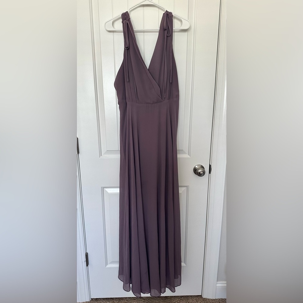 Lulu's All About Love Dusty Purple Maxi Dress